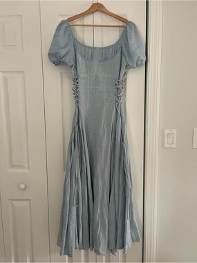 Linennaive 100% linen dress Cinderella Dress.
